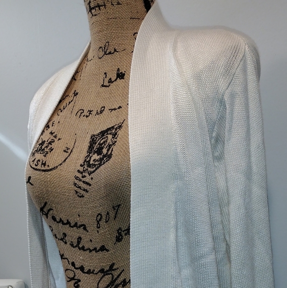 Fia Italia small cardigan jacket shrug sweater tie - Picture 3 of 8